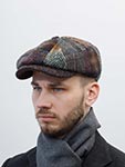 Кепка LIERYS арт. 6880903 8-PANEL CAP PATCHWORK (коричневый)